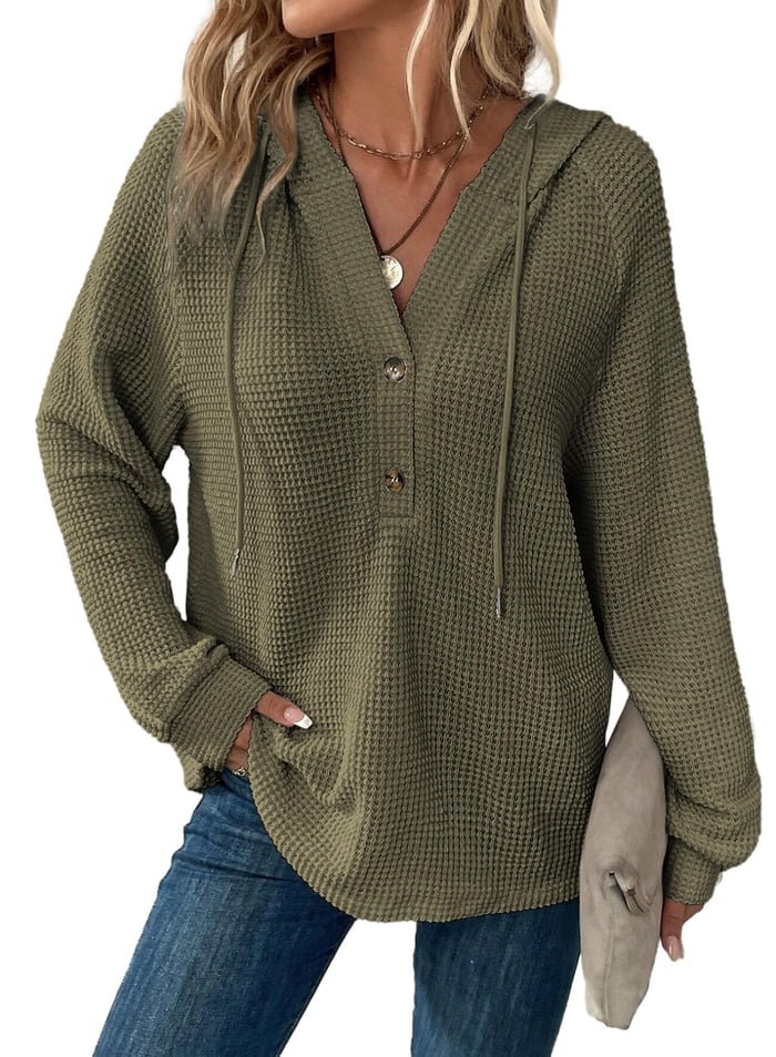 🔥CLEARANCE SALE🔥 Women's Knitted Long Sleeve Casual Sweatshirt