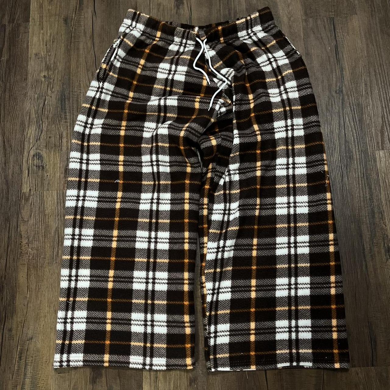PLAID SLEEPWEAR JOGGERS