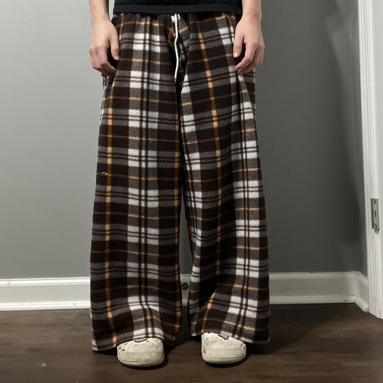 PLAID SLEEPWEAR JOGGERS