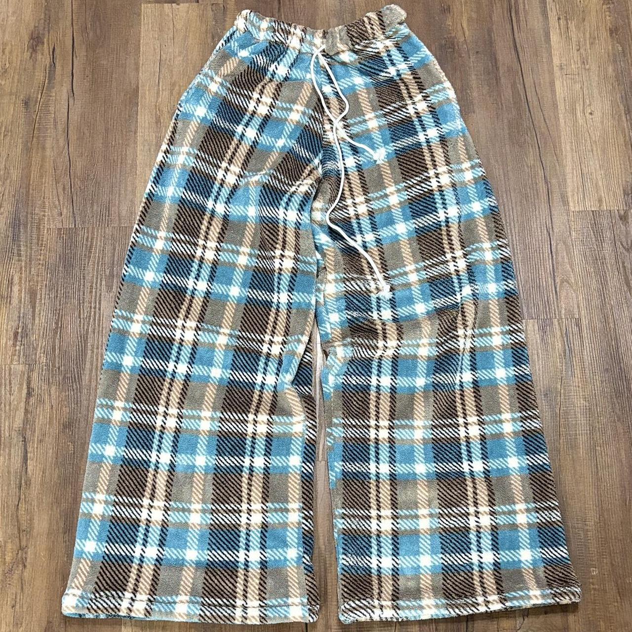 PLAID SLEEPWEAR JOGGERS