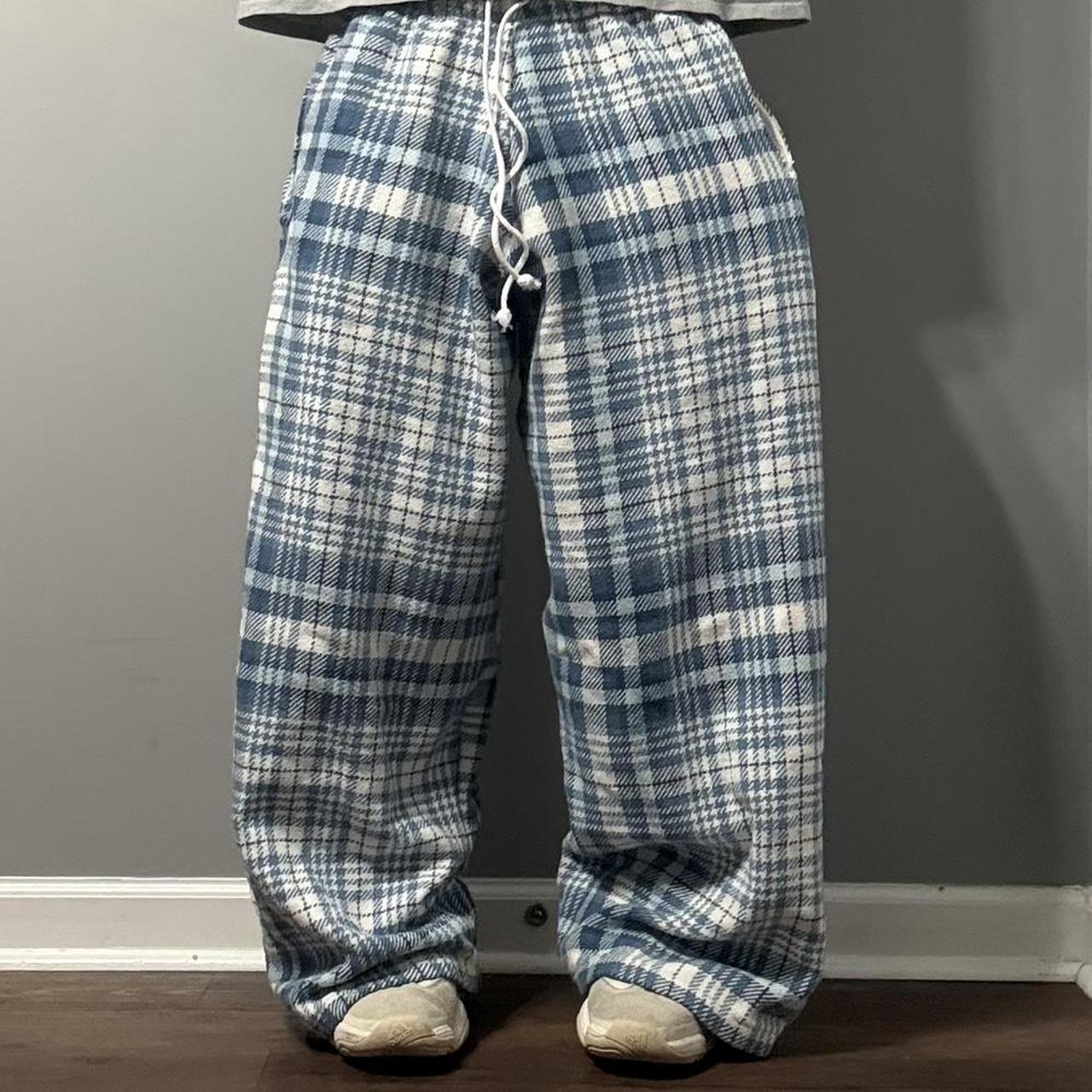 PLAID SLEEPWEAR JOGGERS