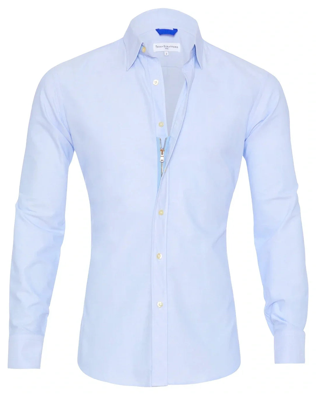 🔥2025 Hot Sale🔥Oxford Stretch Zip Shirt