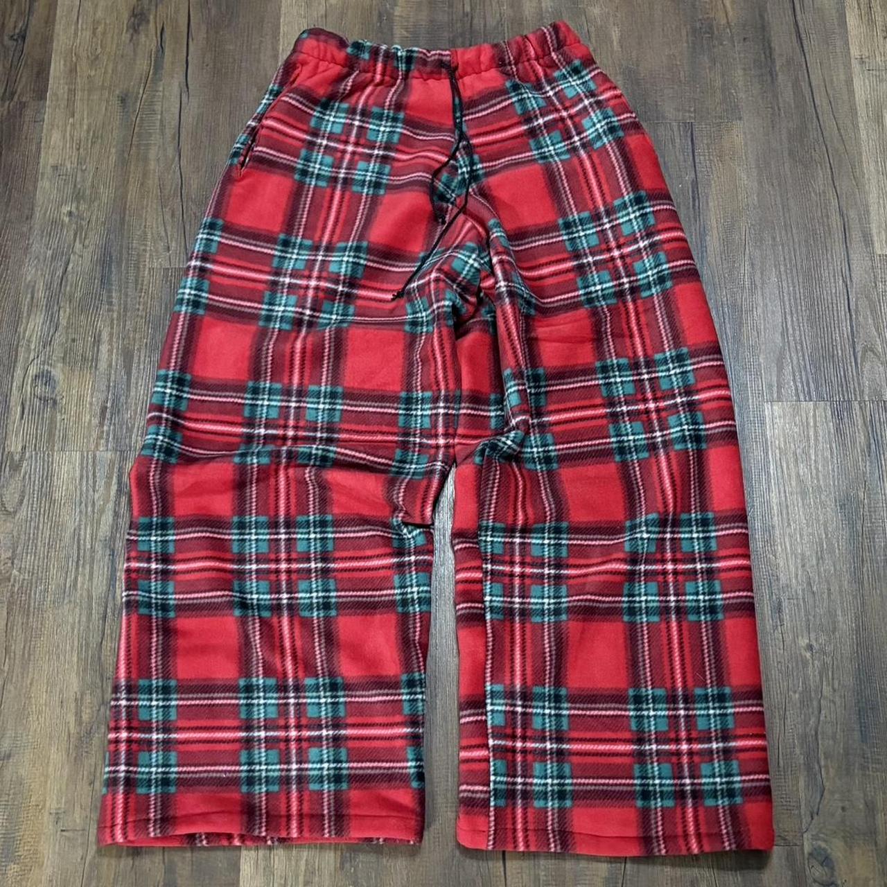 PLAID SLEEPWEAR JOGGERS