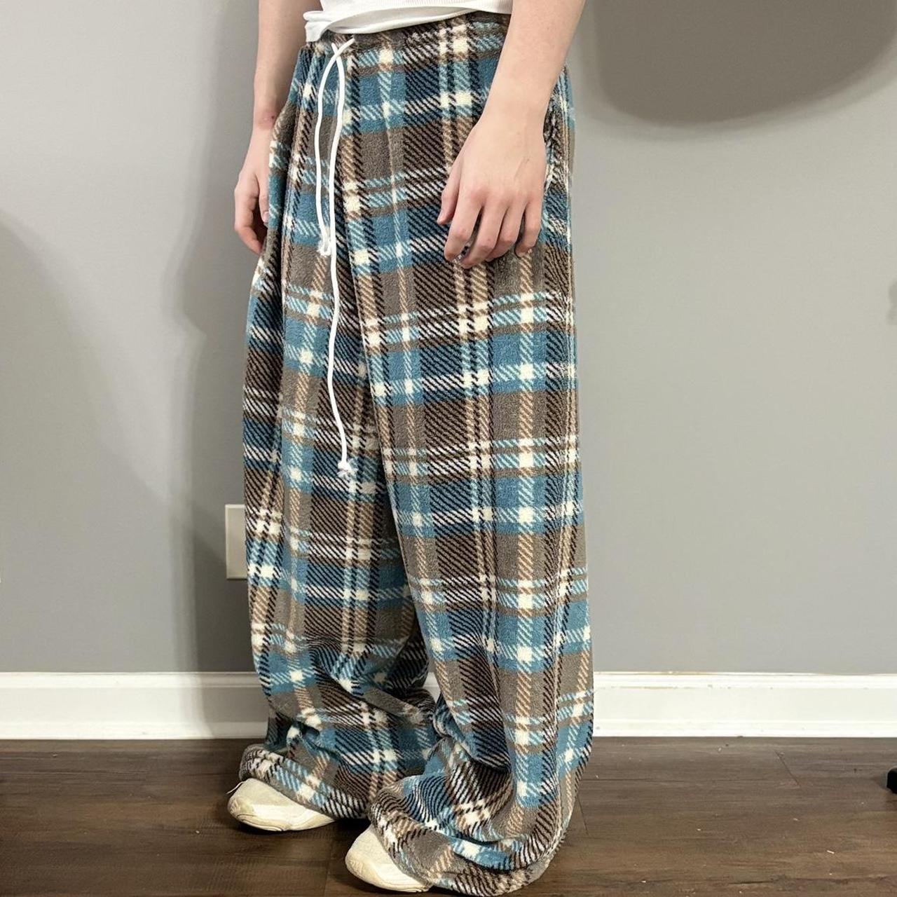 PLAID SLEEPWEAR JOGGERS