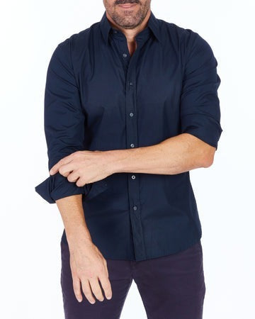 🔥2025 Hot Sale🔥Oxford Stretch Zip Shirt
