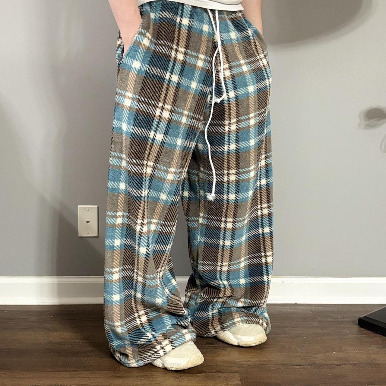 PLAID SLEEPWEAR JOGGERS
