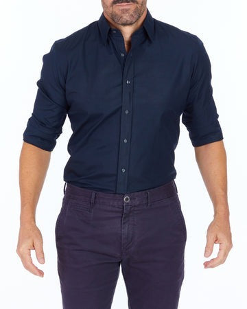 🔥2025 Hot Sale🔥Oxford Stretch Zip Shirt