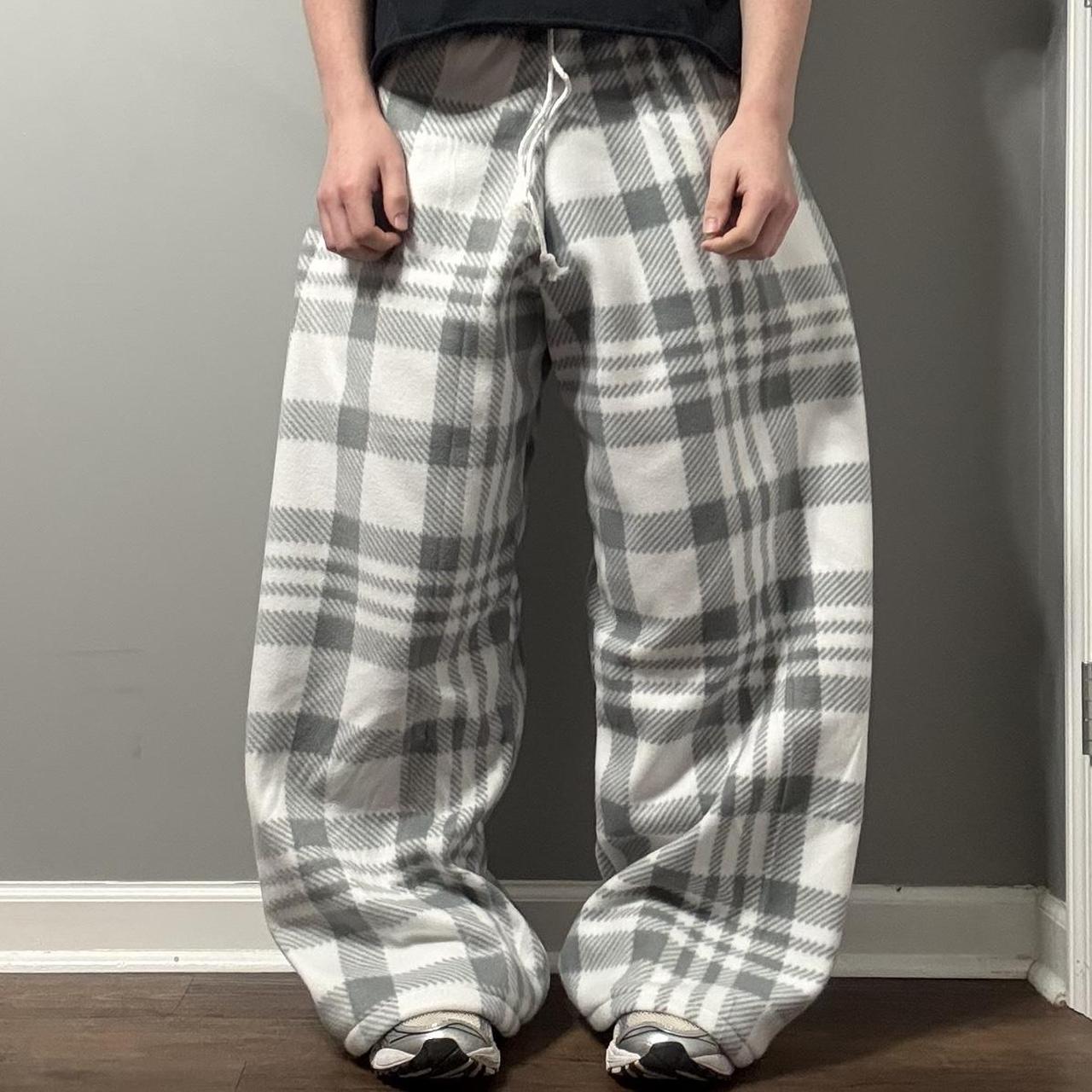 PLAID SLEEPWEAR JOGGERS