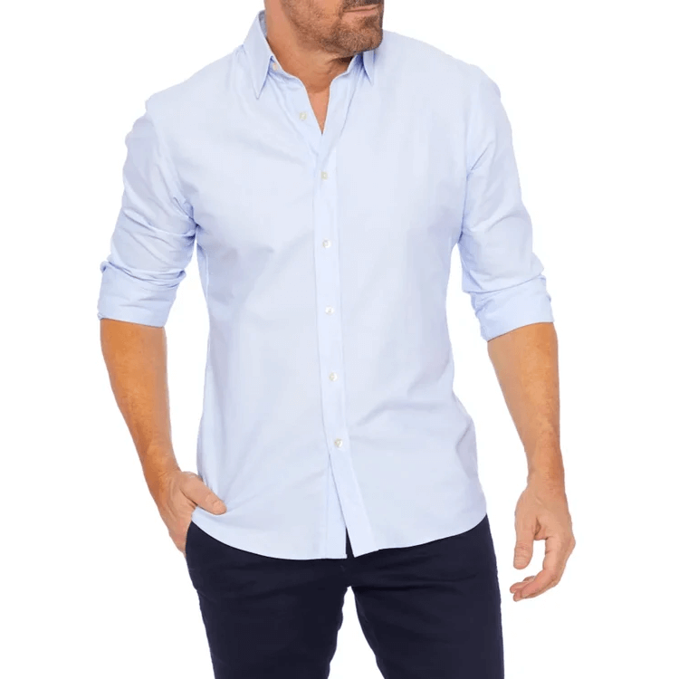 🔥2025 Hot Sale🔥Oxford Stretch Zip Shirt