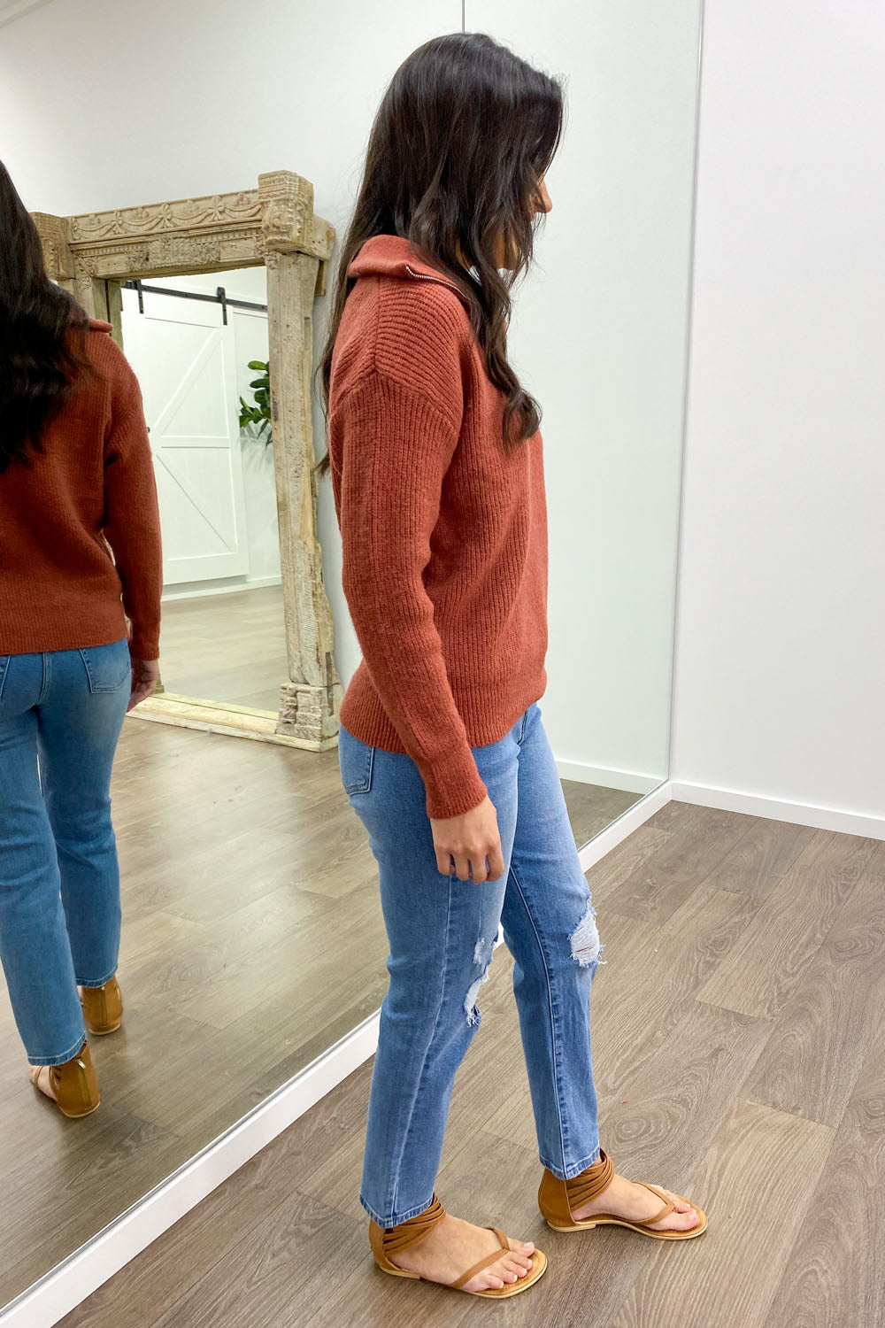 Eloise Zip Knit