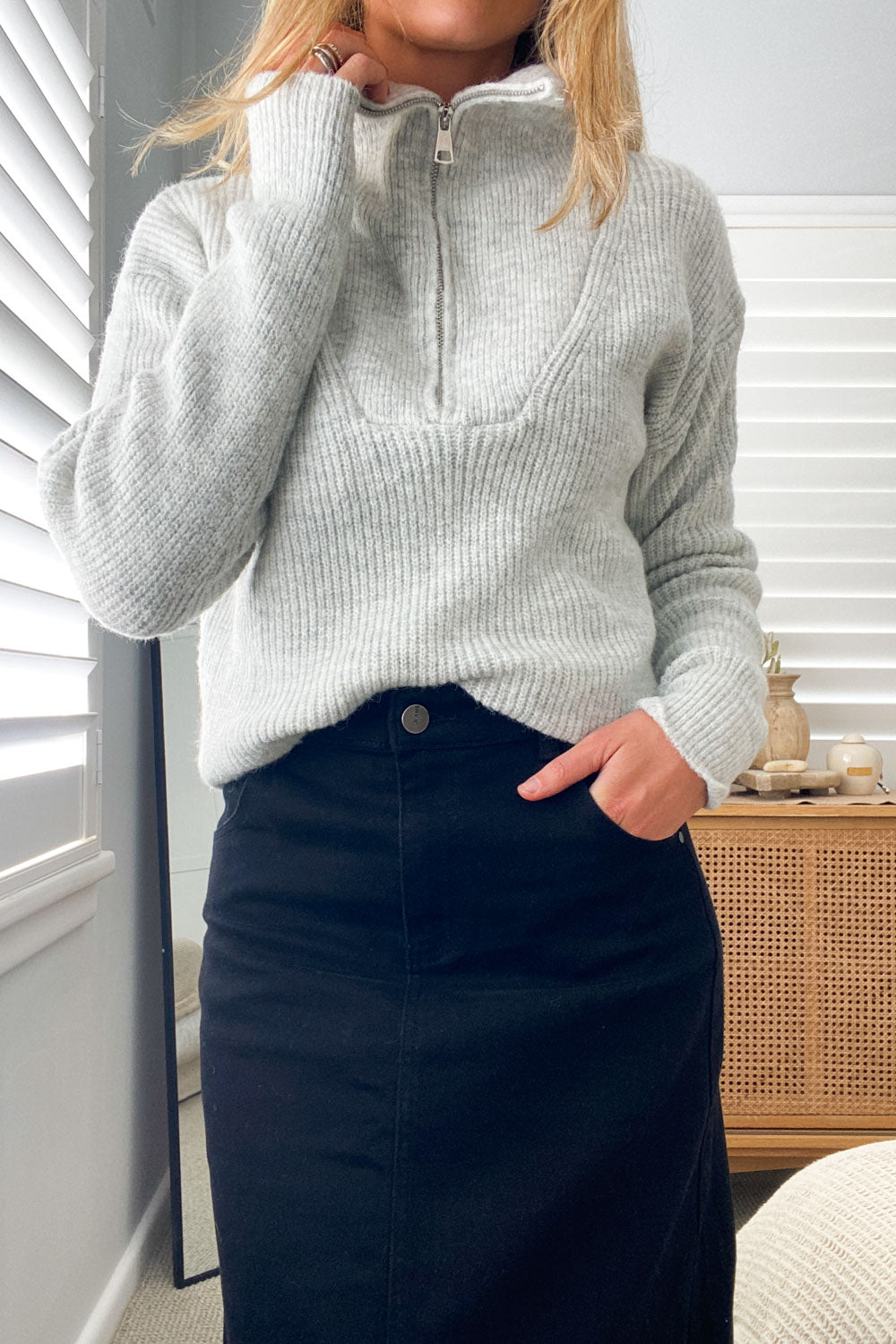 Eloise Zip Knit