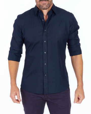 🔥2025 Hot Sale🔥Oxford Stretch Zip Shirt