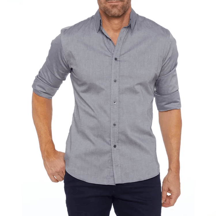 🔥2025 Hot Sale🔥Oxford Stretch Zip Shirt