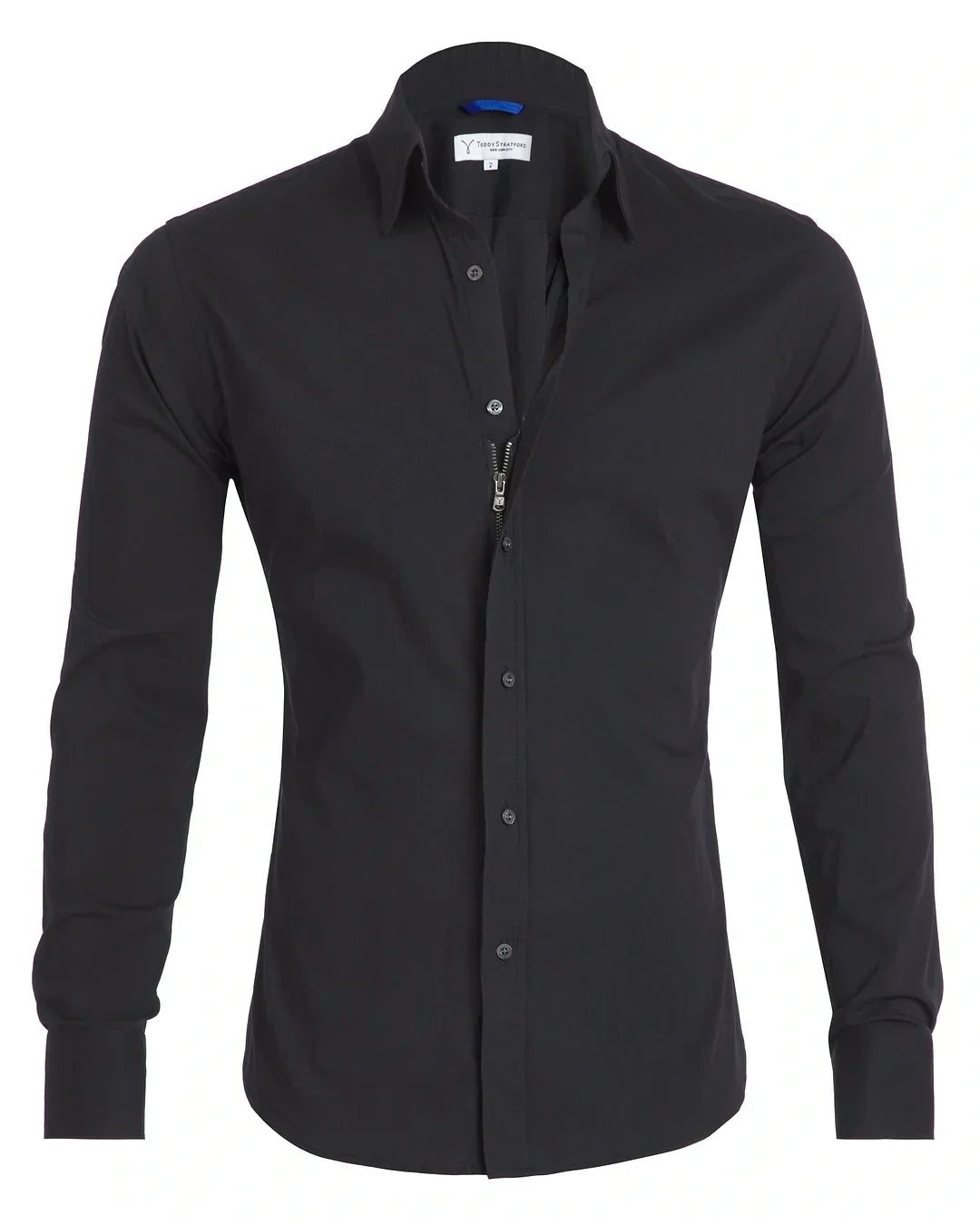 🔥2025 Hot Sale🔥Oxford Stretch Zip Shirt