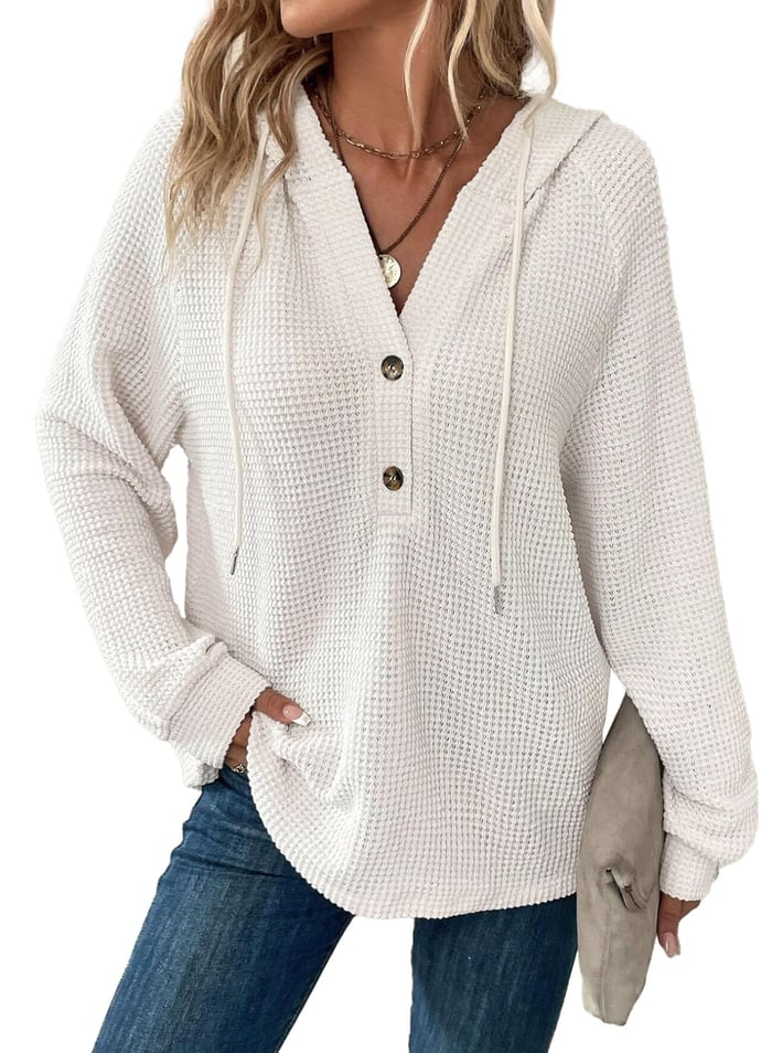 🔥CLEARANCE SALE🔥 Women's Knitted Long Sleeve Casual Sweatshirt