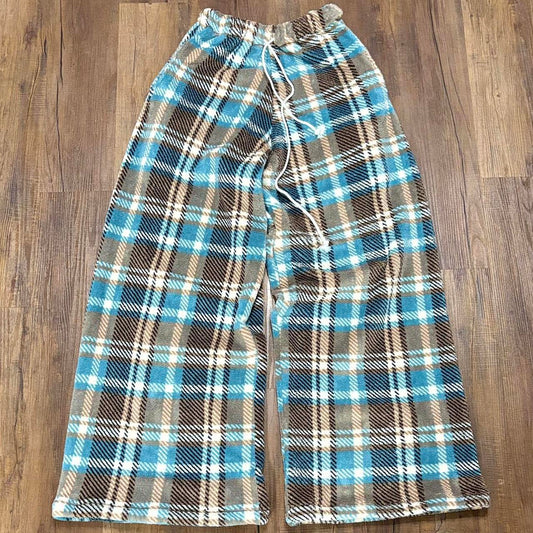 PLAID SLEEPWEAR JOGGERS