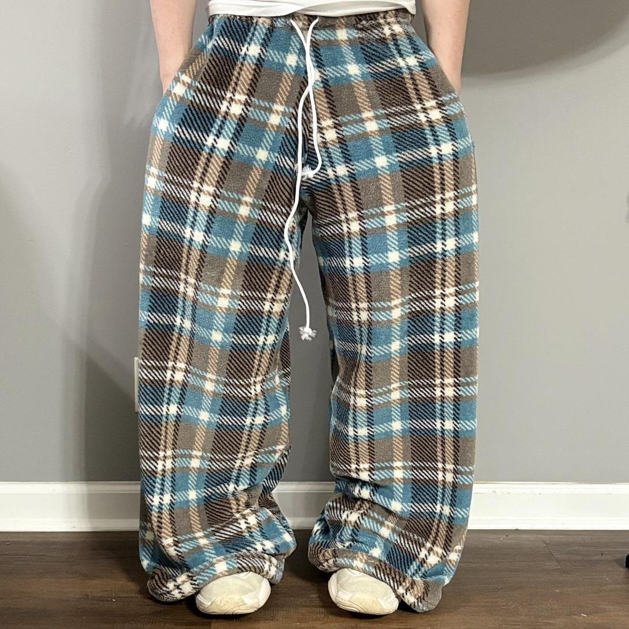 PLAID SLEEPWEAR JOGGERS