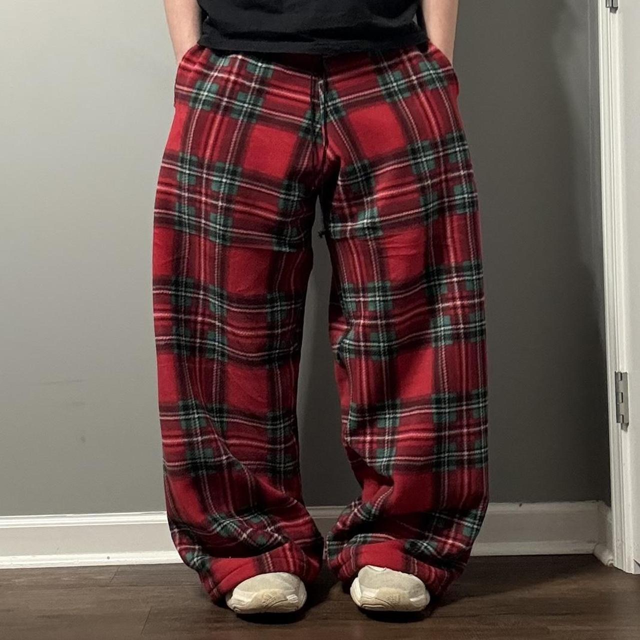 PLAID SLEEPWEAR JOGGERS
