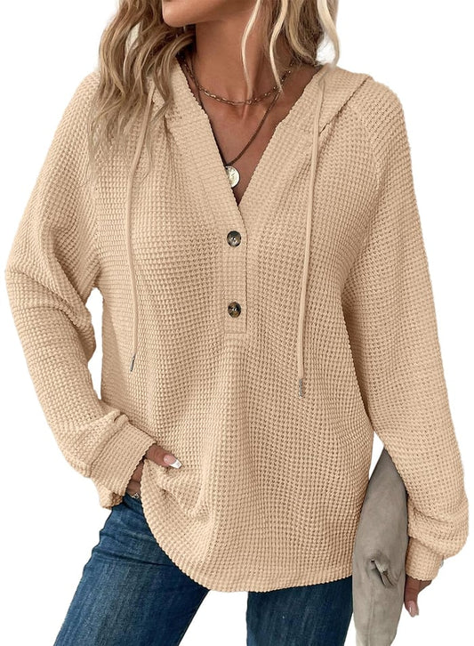 🔥CLEARANCE SALE🔥 Women's Knitted Long Sleeve Casual Sweatshirt